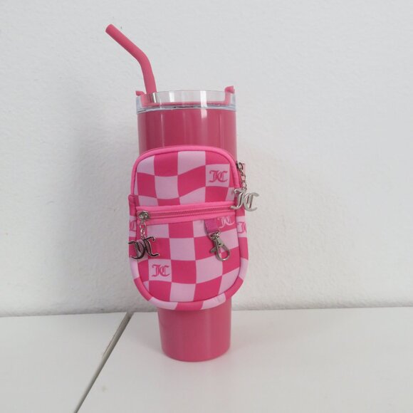 Juicy Couture Accessories - Juicy Couture 40oz Hot/Cold Stainless Steel Tumbler With Pouch
